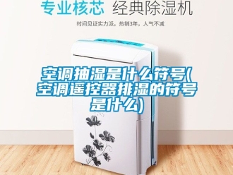 企业新闻空调抽湿是什么符号(空调遥控器排湿的符号是什么)