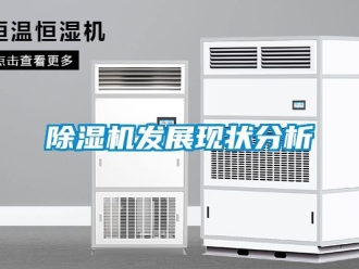 行业新闻除湿机发展现状分析