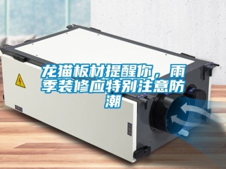 新闻资讯龙猫板材提醒你，雨季装修应特别注意防潮