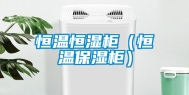 恒温恒湿柜（恒温保湿柜）