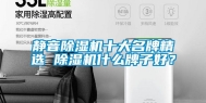 静音除湿机十大名牌精选 除湿机什么牌子好？