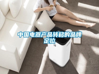 知识百科中国电器产品转移的品牌定位