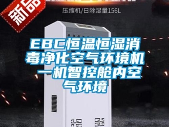 常见问题EBC恒温恒湿消毒净化空气环境机 一机智控舱内空气环境