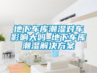 企业新闻地下车库潮湿对车影响大吗_地下车库潮湿解决方案