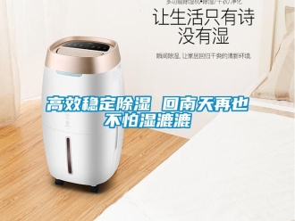 企业新闻高效稳定除湿 回南天再也不怕湿漉漉