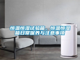 知识百科恒温恒湿试验箱，恒温恒湿箱日常保养与注意事项