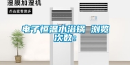 电子恒温水浴锅　　浏览次数：