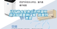 辽宁省大型步入式恒温恒湿试验箱直销厂家 返回列表页