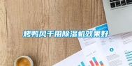 烤鸭风干用除湿机效果好