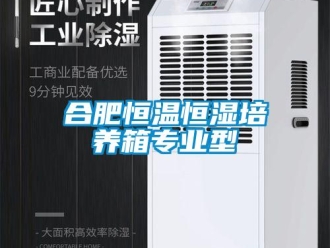 知识百科合肥恒温恒湿培养箱专业型