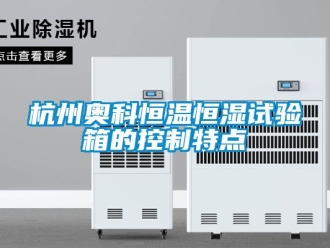 知识百科杭州奥科恒温恒湿试验箱的控制特点