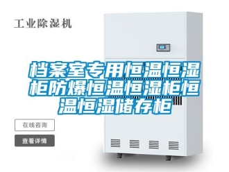 知识百科档案室专用恒温恒湿柜防爆恒温恒湿柜恒温恒湿储存柜