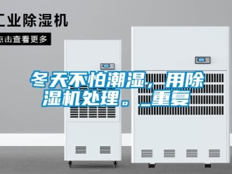 行业新闻冬天不怕潮湿，用除湿机处理。_重复