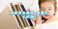 梅雨季太潮湿 家里怎么防潮？