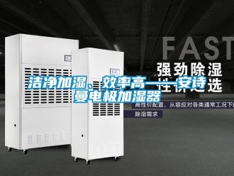 企业新闻洁净加湿、效率高——安诗曼电极加湿器