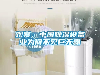 行业新闻观察：中国除湿设备业为何不见巨无霸