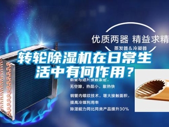 知识百科转轮除湿机在日常生活中有何作用？