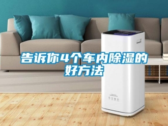 企业新闻告诉你4个车内除湿的好方法