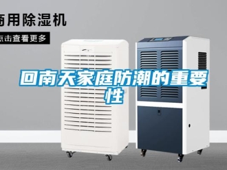 行业新闻回南天家庭防潮的重要性