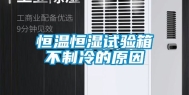 恒温恒湿试验箱不制冷的原因