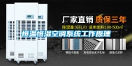 恒温恒湿空调系统工作原理