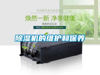 常见问题除湿机的维护和保养