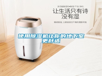 知识百科使用除湿机让你的地下室更舒适