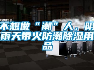 企业新闻不想做“潮”人，阴雨天带火防潮除湿用品