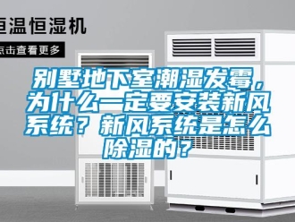 企业新闻别墅地下室潮湿发霉，为什么一定要安装新风系统？新风系统是怎么除湿的？