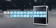 吊顶酒窖恒温恒湿机精密空调吊装酒窖空调除湿机