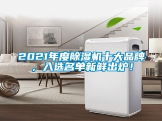 企业新闻2021年度除湿机十大品牌，入选名单新鲜出炉！