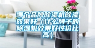 哪个品牌除湿机除湿效果好（什么牌子的除湿机效果好性价比高）