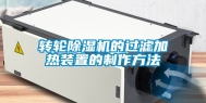 转轮除湿机的过滤加热装置的制作方法