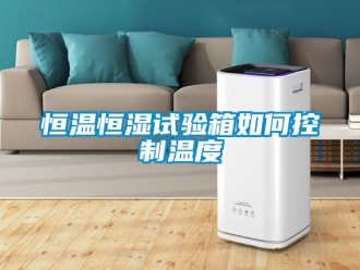 知识百科恒温恒湿试验箱如何控制温度