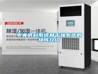 知识百科中央供料系统和干燥系统的组成介绍