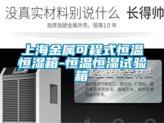 知识百科上海金属可程式恒温恒湿箱-恒温恒湿试验箱