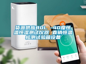 知识百科货源供应80L -40度恒温恒湿测试仪器 直销恒温检测试验箱设备