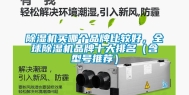 除湿机买哪个品牌比较好，全球除湿机品牌十大排名（含型号推荐）