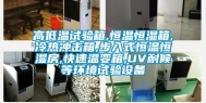 高低温试验箱,恒温恒湿箱,冷热冲击箱,步入式恒温恒湿房,快速温变箱,UV耐候等环境试验设备