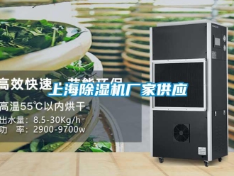 企业新闻上海除湿机厂家供应