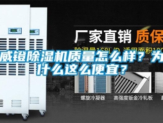 行业新闻威镫除湿机质量怎么样？为什么这么便宜？