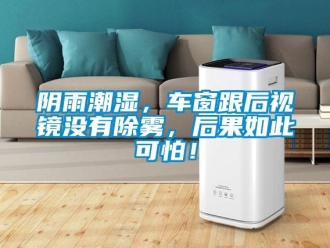 知识百科阴雨潮湿，车窗跟后视镜没有除雾，后果如此可怕！