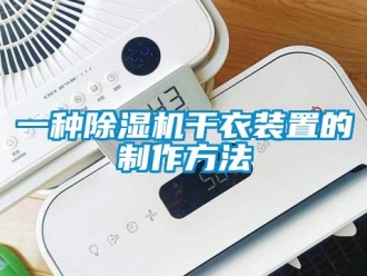 行业新闻一种除湿机干衣装置的制作方法