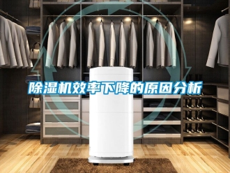 行业新闻除湿机效率下降的原因分析