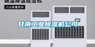 甘南工业除湿机公司