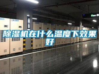 行业新闻除湿机在什么温度下效果好