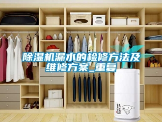 行业新闻除湿机漏水的检修方法及维修方案_重复