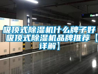 企业新闻吸顶式除湿机什么牌子好 吸顶式除湿机品牌推荐【详解】