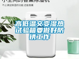 常见问题高低温交变湿热试验箱要做好防锈工作