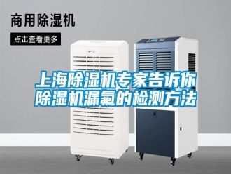 知识百科上海除湿机专家告诉你除湿机漏氟的检测方法